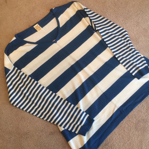 Faded Glory LS V-Neck Rayon Polyester Sweater 👕🧵 - Picture 8 of 8